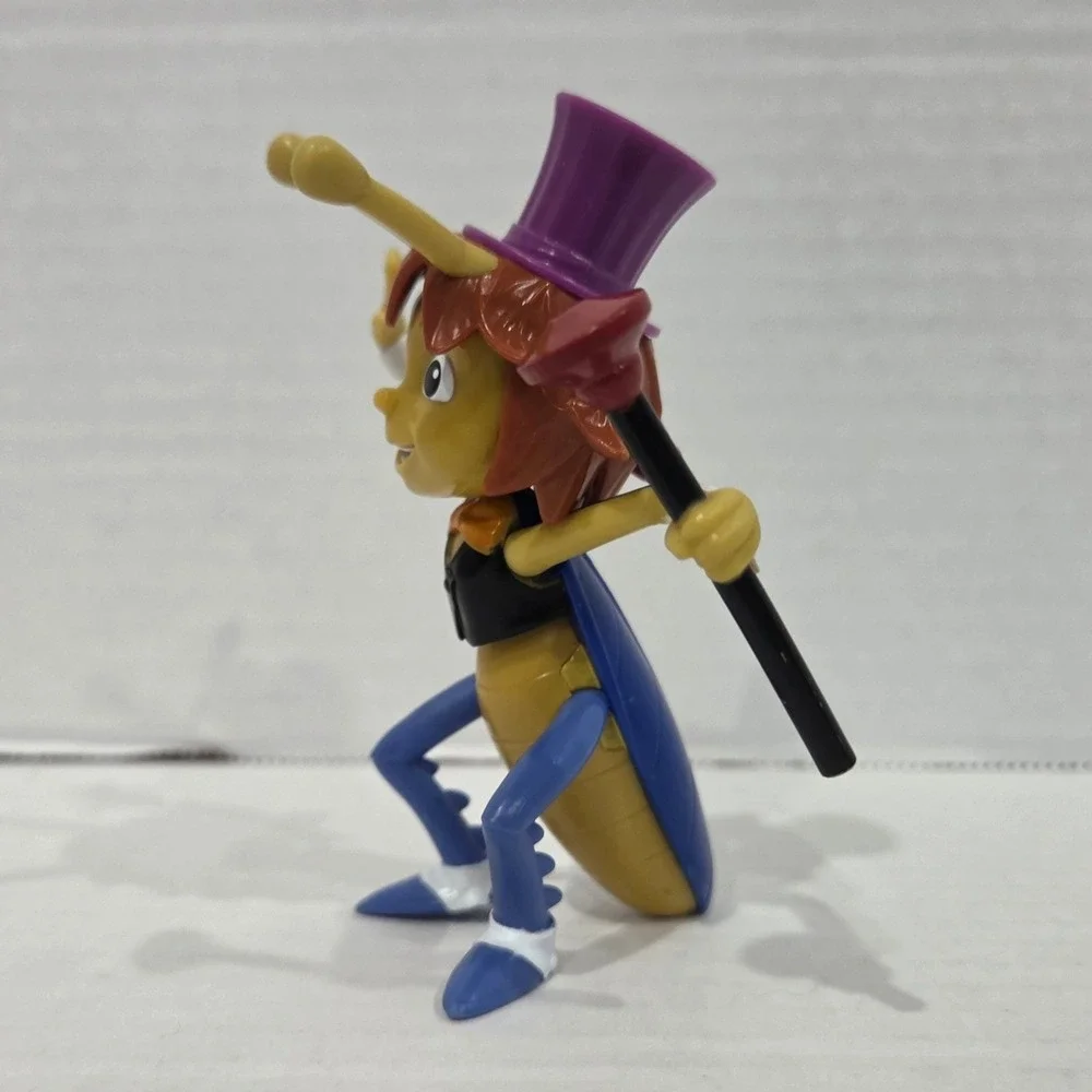 Beat Bugs Jasper the Cricket Action Figure Netflix Series Toy Purple Top Hat